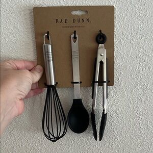 Rae Dunn 3 piece mini Utensil set